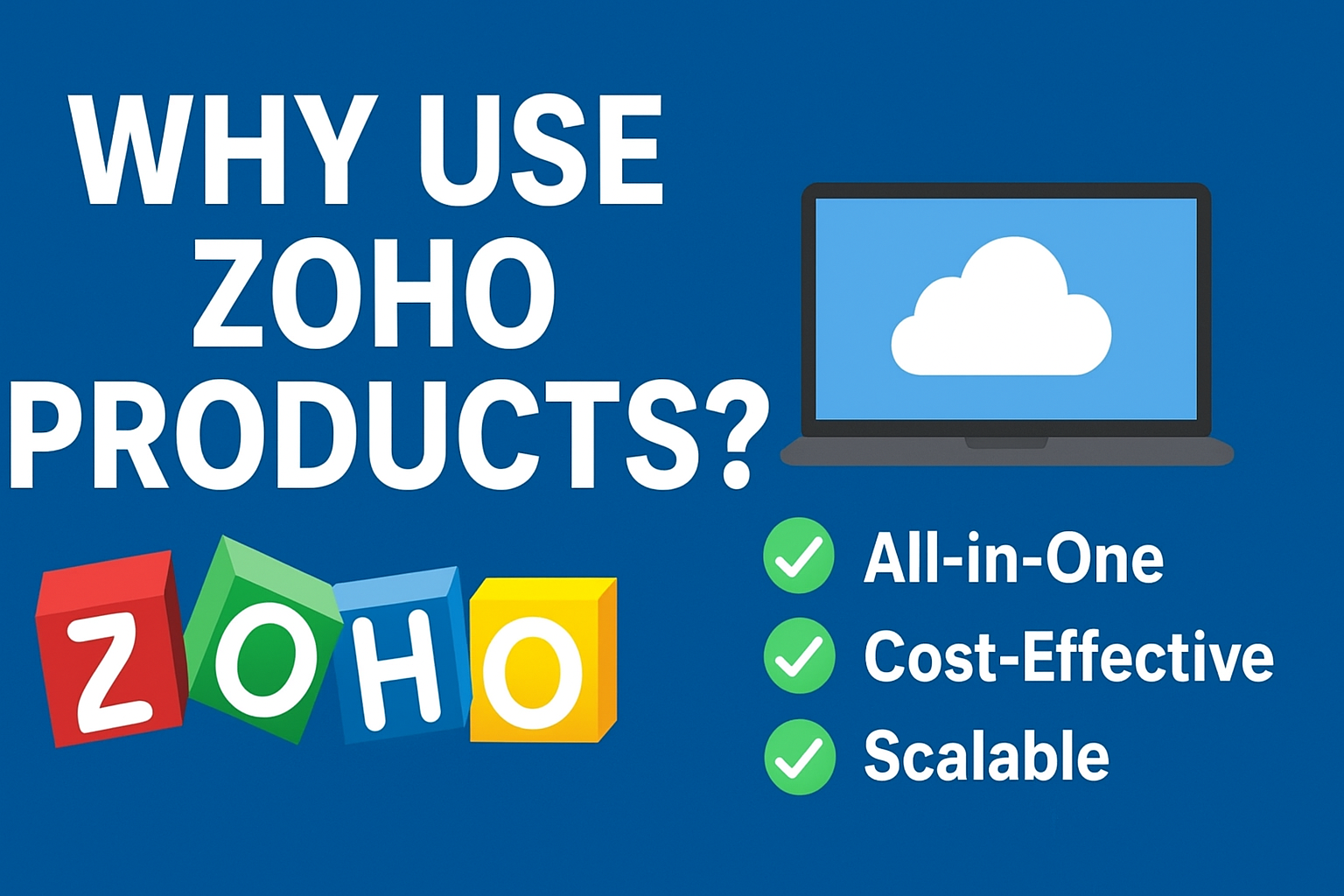Why Use Zoho Products | All-in-One Business Software